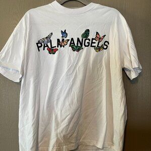 Palm Angels Butterfly Print Boxy T-Shirt – Size XL (16–18) – Like New